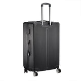 Rosahqnda 3-Piece Trolley Suitcase Set 4 Universal wheels Lock Case ABS Hard Sleeve Travel storage