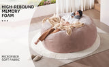 Bean Bag Chair with Filling Included Big Bean Bags Couch for Adults, Giant Beanbag Lazy Sofa for Living Room Bedroom and Dorm