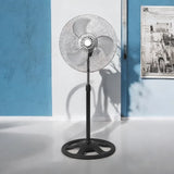 3 in 1 Fan Floor Planter Table and Wall with 3 Speed Adjustable Steel Structure and ABS