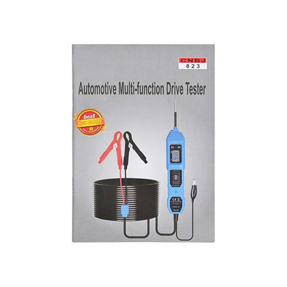 Probador de circuito eléctrico automotriz universal de 6 V-48 V, comprobador del sistema eléctrico del automóvil, kit de sonda de voltaje y potencia, pantalla digital LED.