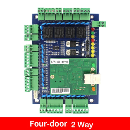 TCP IP Network Access Control Board, 1, 2, 4 ports, data can be transstained, connect with any Wiegand, 26 to 37 Output Reader 