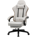 GTPLAYER Gaming Chair, Computer Office Chair with Pocket Spring Cushion, Linkage Armrests and Footrest, High Back Ergonomic Comp