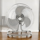 3 in 1 Fan Floor Planter Table and Wall with 3 Speed Adjustable Steel Structure and ABS