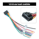 Universal Power Cable For ISO Toyota Nissan Suzuki Car Radio 4-Pin 6-Pin USB Cable External Microphone GPS Antenna