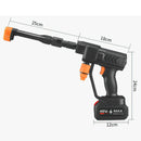 6-in-1 48V Portable Electric High Pressure Washer Cordless Efficient Car Garden Cleaning Spray Gun Tool With Battery