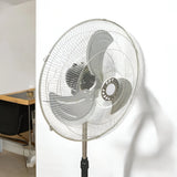 3 in 1 Fan Floor Planter Table and Wall with 3 Speed Adjustable Steel Structure and ABS