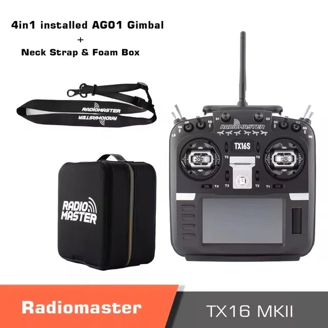 RadioMaster TX16 Mark II rádio controlador, ELRS, suporte EdgeTX, OpenTX