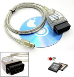 INPA K+CAN K+DCAN Automotive Connector Code Diagnostic Tool with Switch OBD2 USB Interface for BMW OBD2 Scanner OBDII Reader