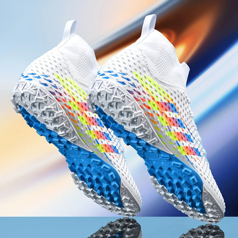 Men Soccer Boots, Ultralight FG/TF Football Shoes, Teenager Outdoor Field Cleats, Artificial Grass Training Soccer Boots, 2025