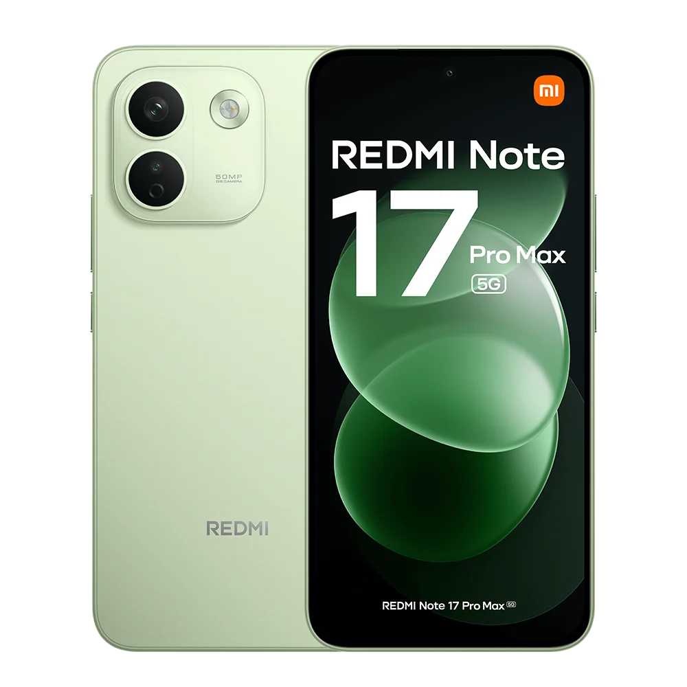 Xiaomi Redmi Note 17 Pro Max 5G Versão Europeia 256GB/512GB, AMOLED 1,5K de 6,83", 120Hz, NFC, 50MP OIS, Snapdragon 6 Gen 5, 9210mAh, IP68, sem carregador