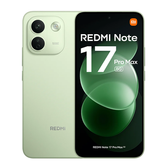 Xiaomi Redmi Note 17 Pro Max 5G Versão Europeia 256GB/512GB, AMOLED 1,5K de 6,83", 120Hz, NFC, 50MP OIS, Snapdragon 6 Gen 5, 9210mAh, IP68, sem carregador