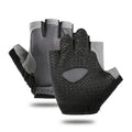 Anti Slip Half Finger Gloves for Men and Women, Dumbbells, Breathable, Elastic, Shock, Exercise, Sports, Cycling, Bicycle 