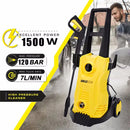 Limpiadores de alta presión de 1500 W, lavadoras de autos, herramientas de limpieza para jardines, pistolas de agua Karcher, pistolas de riego para jardines.