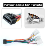 Universal Power Cable For ISO Toyota Nissan Suzuki Car Radio 4-Pin 6-Pin USB Cable External Microphone GPS Antenna