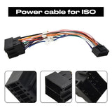Universal Power Cable For ISO Toyota Nissan Suzuki Car Radio 4-Pin 6-Pin USB Cable External Microphone GPS Antenna
