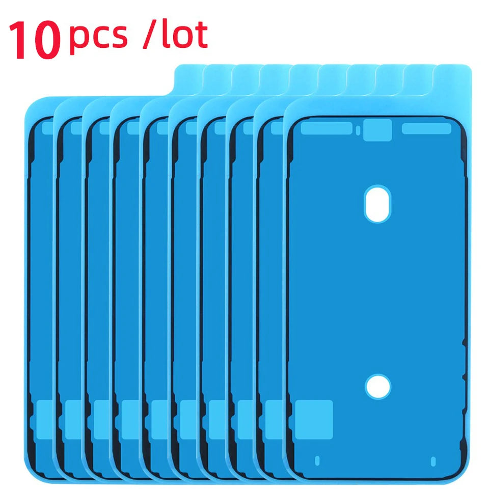 Fita impermeável do selo da tela do LCD, reparo adesivo da colagem, etiqueta da alta qualidade para o iPhone 11, 12, 13, 14 Pro Max, 7, 8 Plus, X, XR, XS, 10 PCes