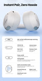 Fone de Ouvido Sem Fio HAYLOU S40 ANC com Cancelamento de Ruído de 50dB, Áudio Espacial 3D Hi-Res, LDAC, Bluetooth 6.0 e Design Over-Ear