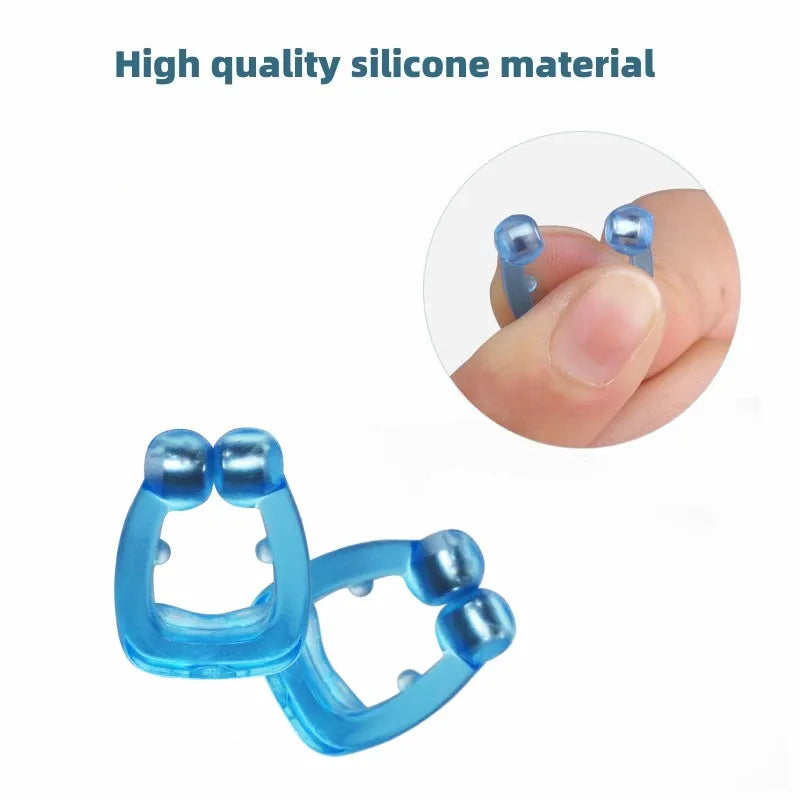 Anti Snoring Devices Men And Women Creative Sleeping Aid Improve Sleeping Magnetic Anti Snoring Nose Clip Forward To Open Airway
