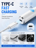 Smart Visual Ear Wax Remover with 1080P HD Camera, USB C Rechargeable Ear Cleaner, Waterproof Ear Scope Otoscope, Safe Ear Wax R