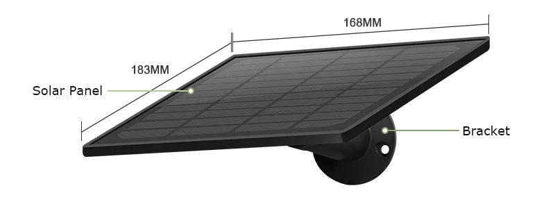 INQMEGA4G 2K 5MP PIR Motion Activated  Trigger Time Night Vision IP66 Hunting Trail Wildlife Battery Solar Camera Forest