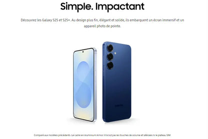 Samsung Galaxy S25 5G AI Smartphone Snapdragon 8 for Galaxy Elite 6.2" 120Hz AMOLED 2X Display 50MP Qual Camera Cell Phone