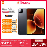 Tablet Xiaomi pad 8 11.2 polegadas 3.2K 144Hz - Snapdragon 8s Gen 4 bateria de 9200 mAh wi-fi 7
