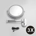8in Chrome USB 3X