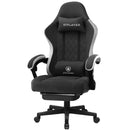GTPLAYER Gaming Chair, Computer Office Chair with Pocket Spring Cushion, Linkage Armrests and Footrest, High Back Ergonomic Comp