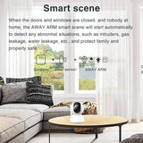 EWelink ZigBee Door And Window Magnetic Sensor Wireless Door Alarm Detector Smart Home Security Works With Zigbee2MQTT Alexa ZHA