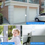 EWelink ZigBee Door And Window Magnetic Sensor Wireless Door Alarm Detector Smart Home Security Works With Zigbee2MQTT Alexa ZHA
