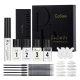 Gollee Eyelash Lifting Perm kit Natural Lashes Enhancer Long Lasting 4-6 weeks Black Lash Brow Tinting Perm Professional Makeup