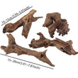 1PC Natural Aquarium Sinkable Driftwood Fish Tank Decoration Wood Aquatic Plants Landscape
