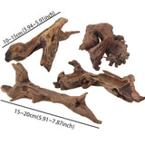 1PC Natural Aquarium Sinkable Driftwood Fish Tank Decoration Wood Aquatic Plants Landscape