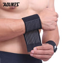 AOLIKES-cotton elastic wrist bandage,hand sport wristband,gym support,wrap wrist brace,carpal tunnel,1pc 