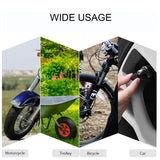 AUTCOAT-Tire Stem Valve Caps, Plastic Valve Caps, Universal Stem Covers for Cars, SUVs, Bike &amp; Bicycle, Trucks, Motorcycles 
