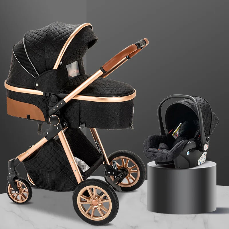 Baby stroller 3 in1,four wheel stroller,2 in 1 baby car,Lightweight strollers,Mutifunction Strollers,baby carriage,Poussette