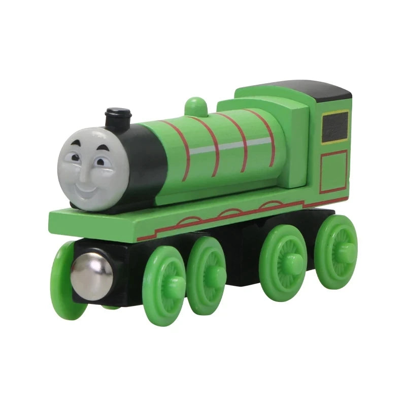 Thomas And Friends Wooden Trains Magnetic Connectable Track Trains Toys Handel Molley Lady Diesol Oliver Donald Educational Toys