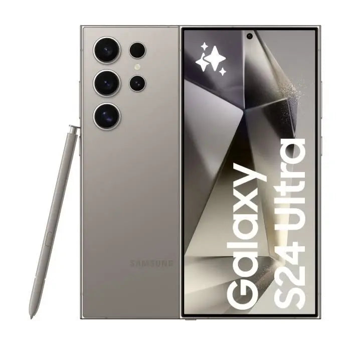 Samsung Galaxy S24 Ultra 5G Refurbished, 6.8 Inch, 12G + 256, NFC, Octa Core, Excellent Condition, Professional Certificate