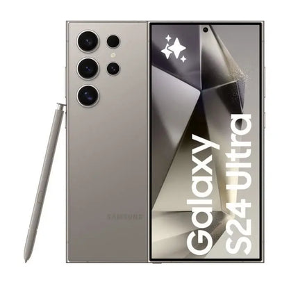 Samsung Galaxy S24 Ultra 5G Refurbished, 6.8 Inch, 12G + 256, NFC, Octa Core, Excellent Condition, Professional Certificate
