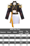 Kids Girls Rummi Devil Hunters Zoeyy Miraa Cosplay Costume for Children Idol Roleplay Outfits Halloween Carnival Suit