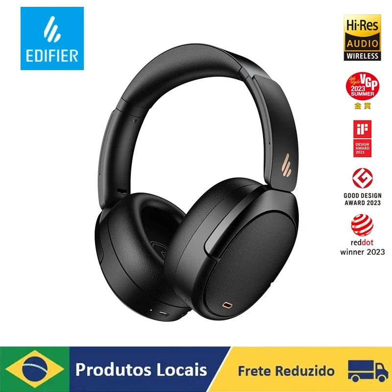 Edifier WH950NB Active Noise Cancelling Wireless Headphones Bluetooth 5.4 Headset, Hi-Res Wireless, 80hrs Playback,4 Microphones