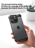 Luxury Arc Pulse aluminum ultralight phone case for iPhone 16Pro Max 15Pro 14Plus 13 metal bumper bumper cover