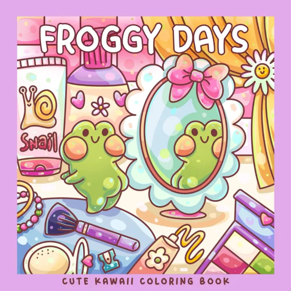 Cozy Atmosphere Relaxing Coloring Book for Adults and Teens Bold Easy-to-follow Patterns and Girl Moments