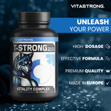 Peruvian Maca with Arginine, Taurine and Zinc, High Dosage Strong Complex Vitality, 120 Capsules Black Maca Extra Strong Enriched Greek Hay, Ginkgo, Ginseng and Vitamin B6, Male Supplement