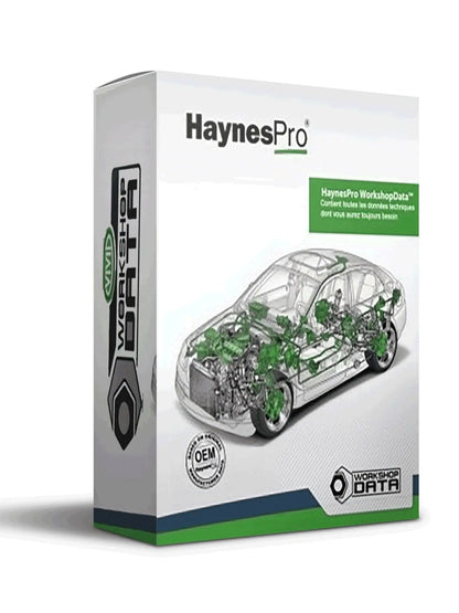 Software de reparación de automóviles HAYNES PRO, diagramas de cableado, datos técnicos, 2015✔LEER DIVAR 