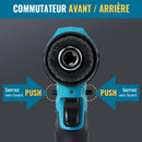 28V Cordless Impact Drill Multifunctional Screwdriver Rechargeable Electric Drill Lithium Battery 1350rpm Speed Power Tool