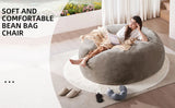 Bean Bag Chair with Filling Included Big Bean Bags Couch for Adults, Giant Beanbag Lazy Sofa for Living Room Bedroom and Dorm