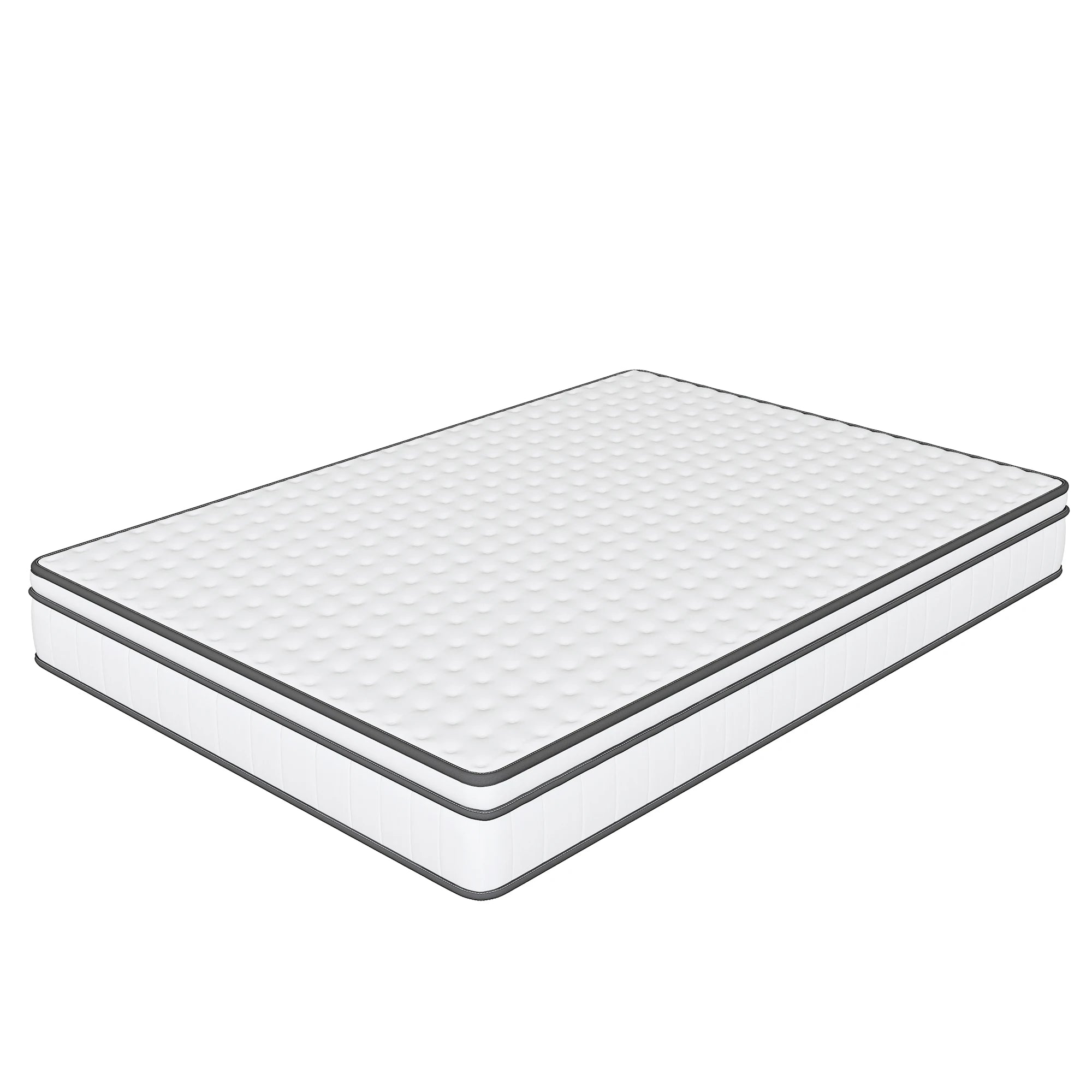 Rosahqnda 7-zone spring mattress 25 cm high pocket jump mattress medium solid orthopedic barrel bag jump mattress