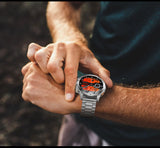 Novo Smartwatch Militar para Atividades ao Ar Livre (Modelo 2026) – Bateria de 1000 mAh de Longa Duração, Monitoramento de Fitness, À Prova d'Água, Estilo Tático e Esportivo