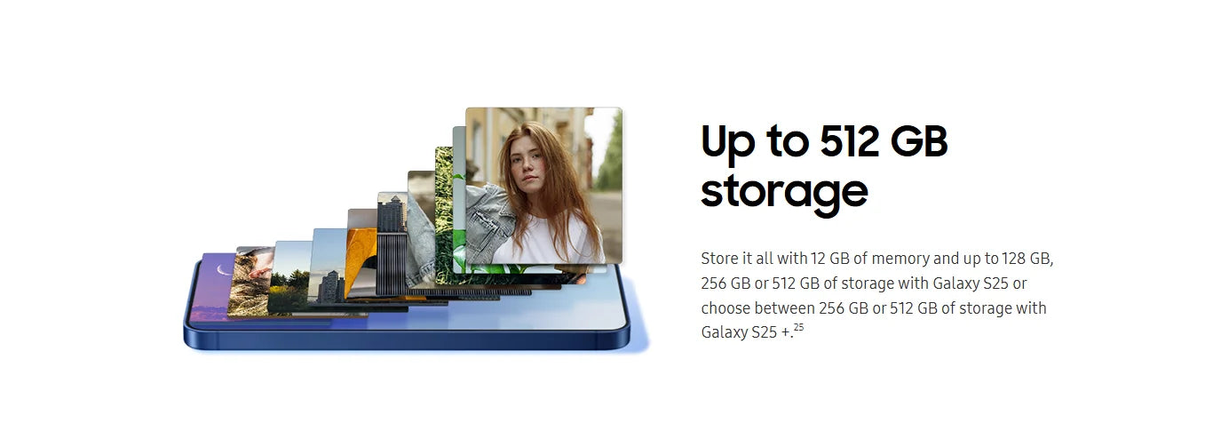 Samsung Galaxy S25 5G AI Smartphone Snapdragon 8 for Galaxy Elite 6.2" 120Hz AMOLED 2X Display 50MP Qual Camera Cell Phone